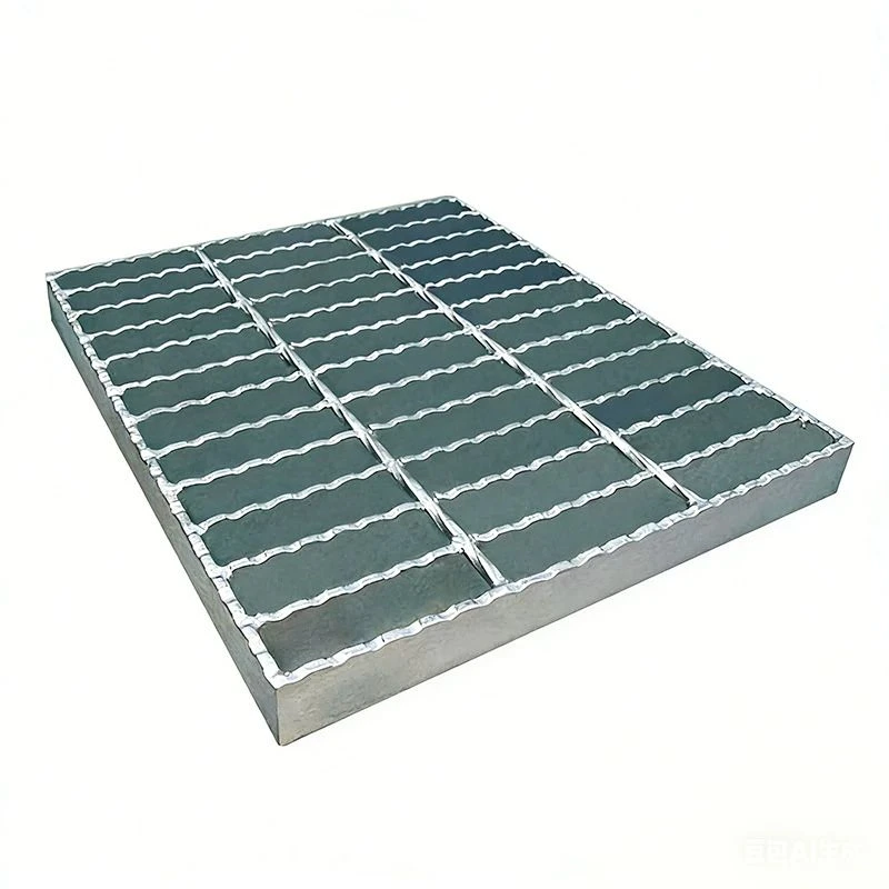 Anti-slip Serrated Steel Grating